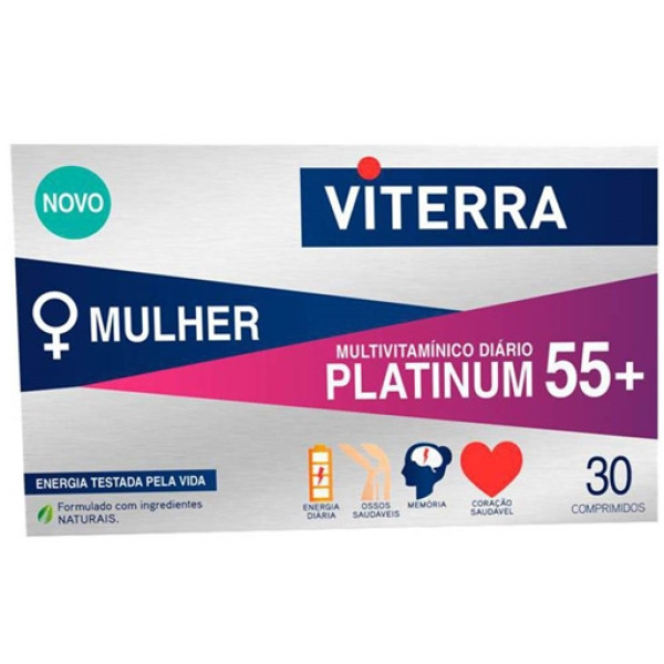 Viterra Mulher Platinum 55+ Comprimidos x30