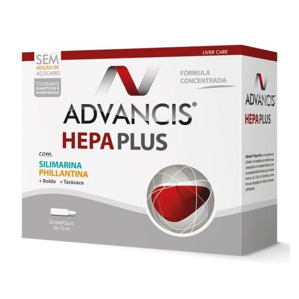 Advancis Hepa Plus Ampolas 15ml x20