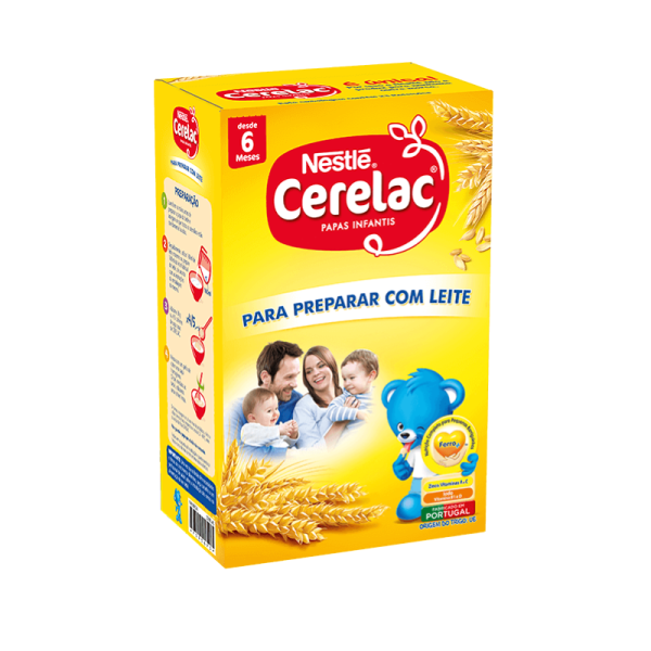 Nestlé Cerelac Preparar Com Leite Papa Não Láctea 250G