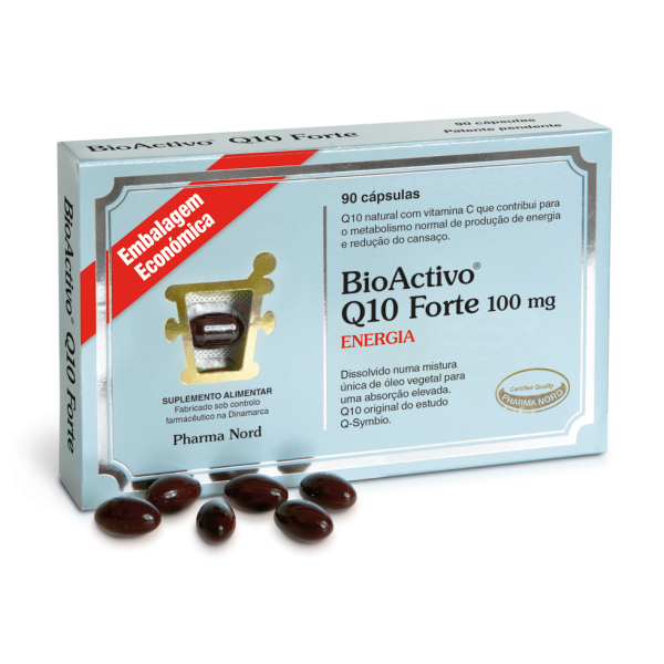 BioActivo Q10 Forte 100mg Cápsulas x90