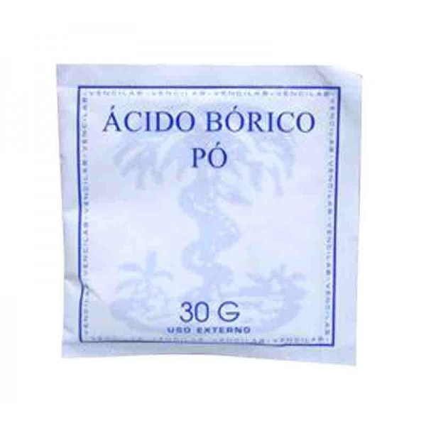 Acido Bórico Carteira Pó 30g