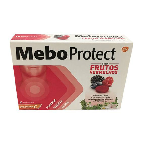 Meboprotect Frutos Vermelhos Pastilhas x16